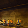 Fahrzeugbrand in Engelbergtunnel