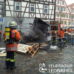 Gasexplosion am Marktplatz