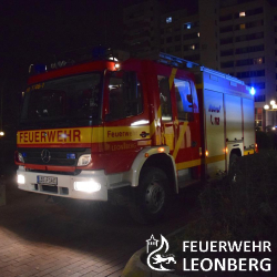 Brand in Hochhaus