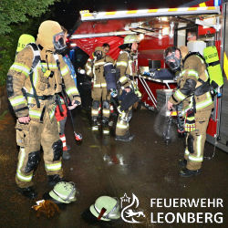 Überlandhilfe mit dem Abrollbehälter Atemschutz