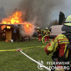 Gartenhausbrand