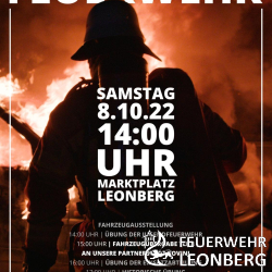 Bild: 1 - Einladung zum Tag der Feuerwehr auf dem Marktplatz